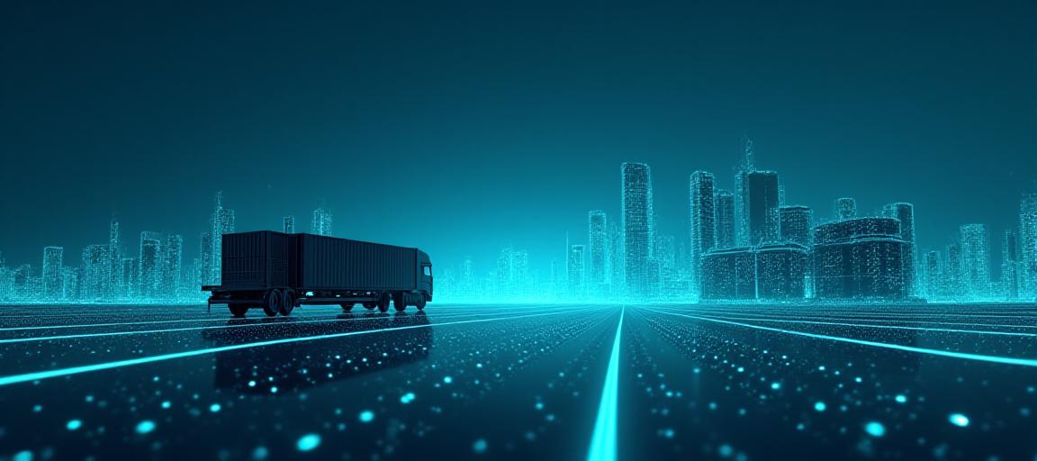 Secure digital logistics network visualization