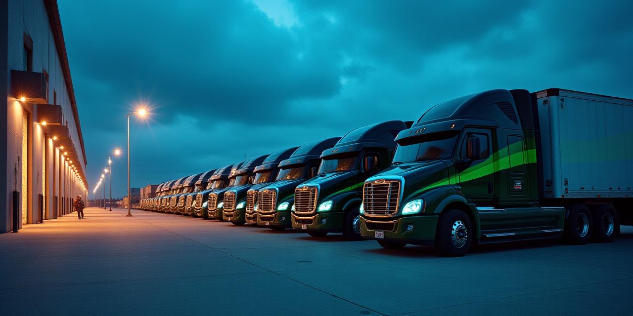 Logistics Fleet at Detroit Hub